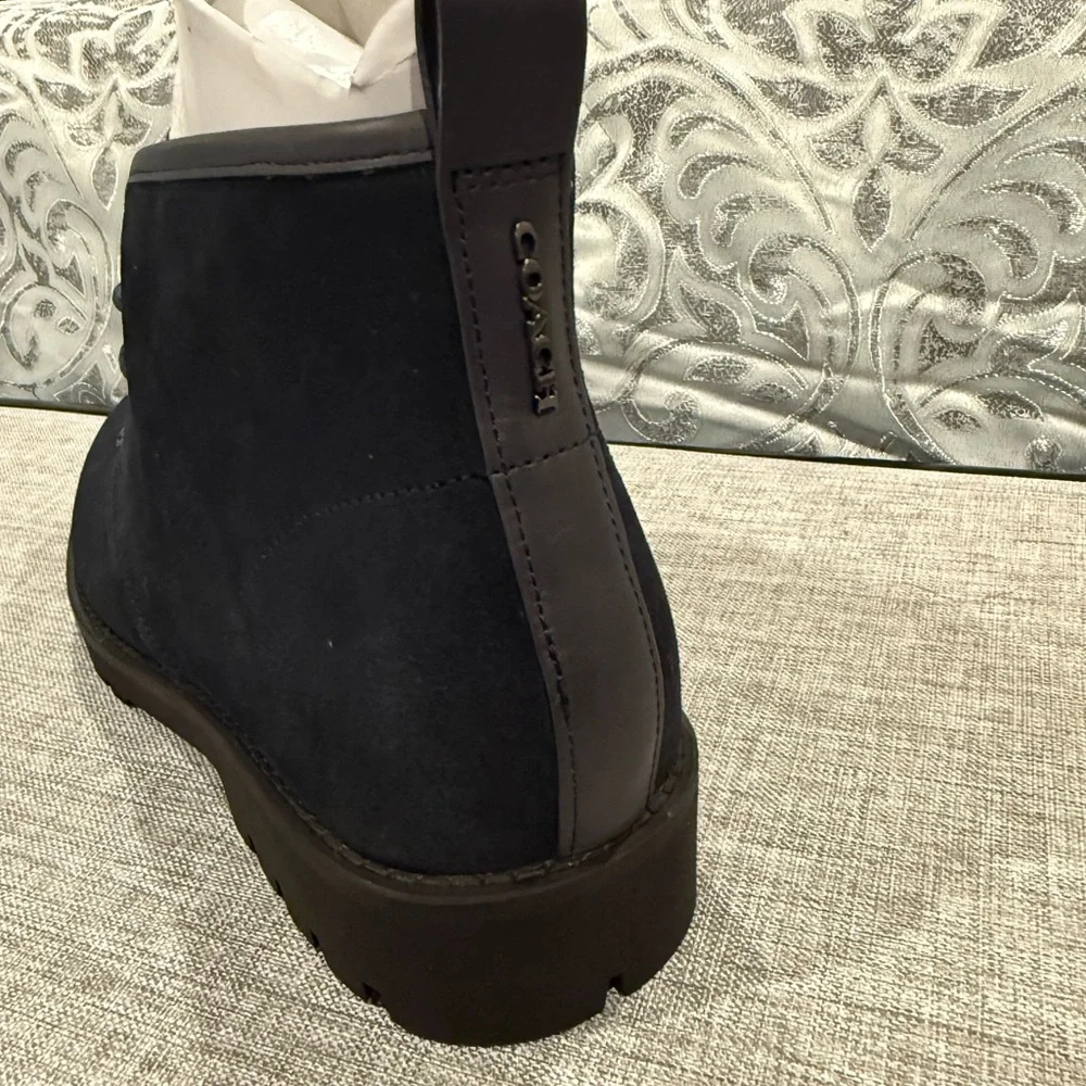 Coach Desert Boots, a chukka-style ankle boot crafted from suede 9 NWT